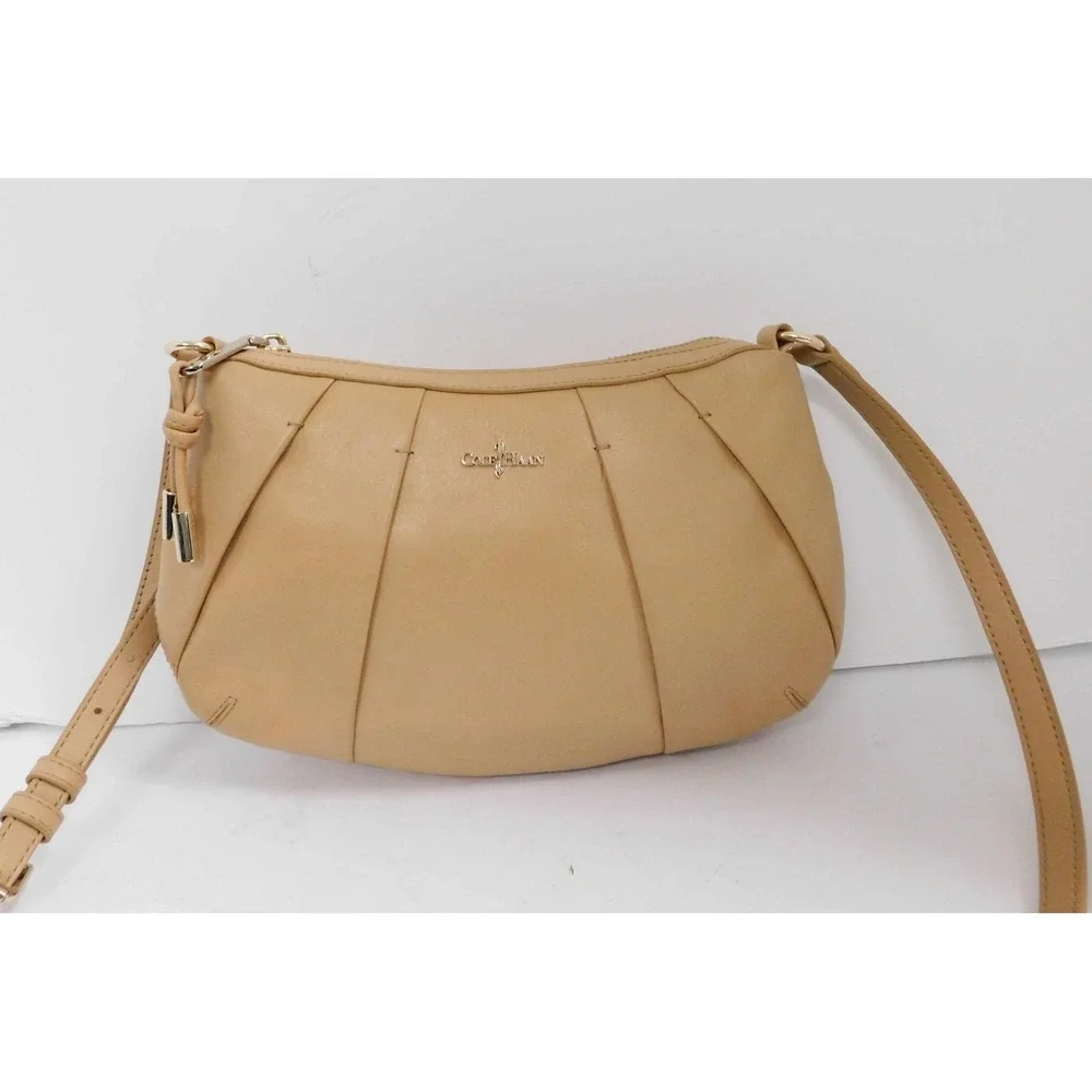 Cole Haan Women's Adele Hobo Sandstone‎ Crossbody Bag